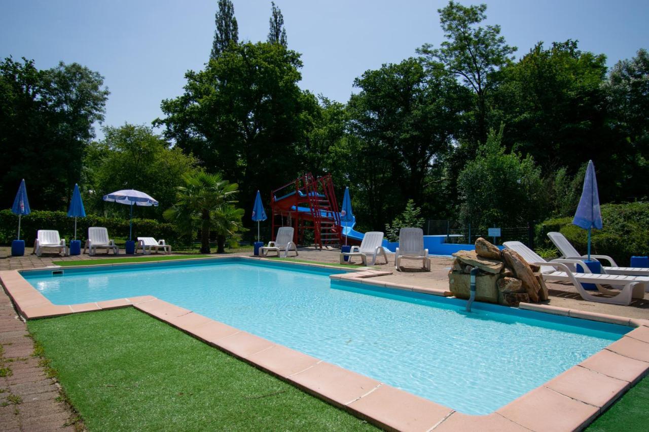 Camping Des Bains Saint-Honoré Buitenkant foto