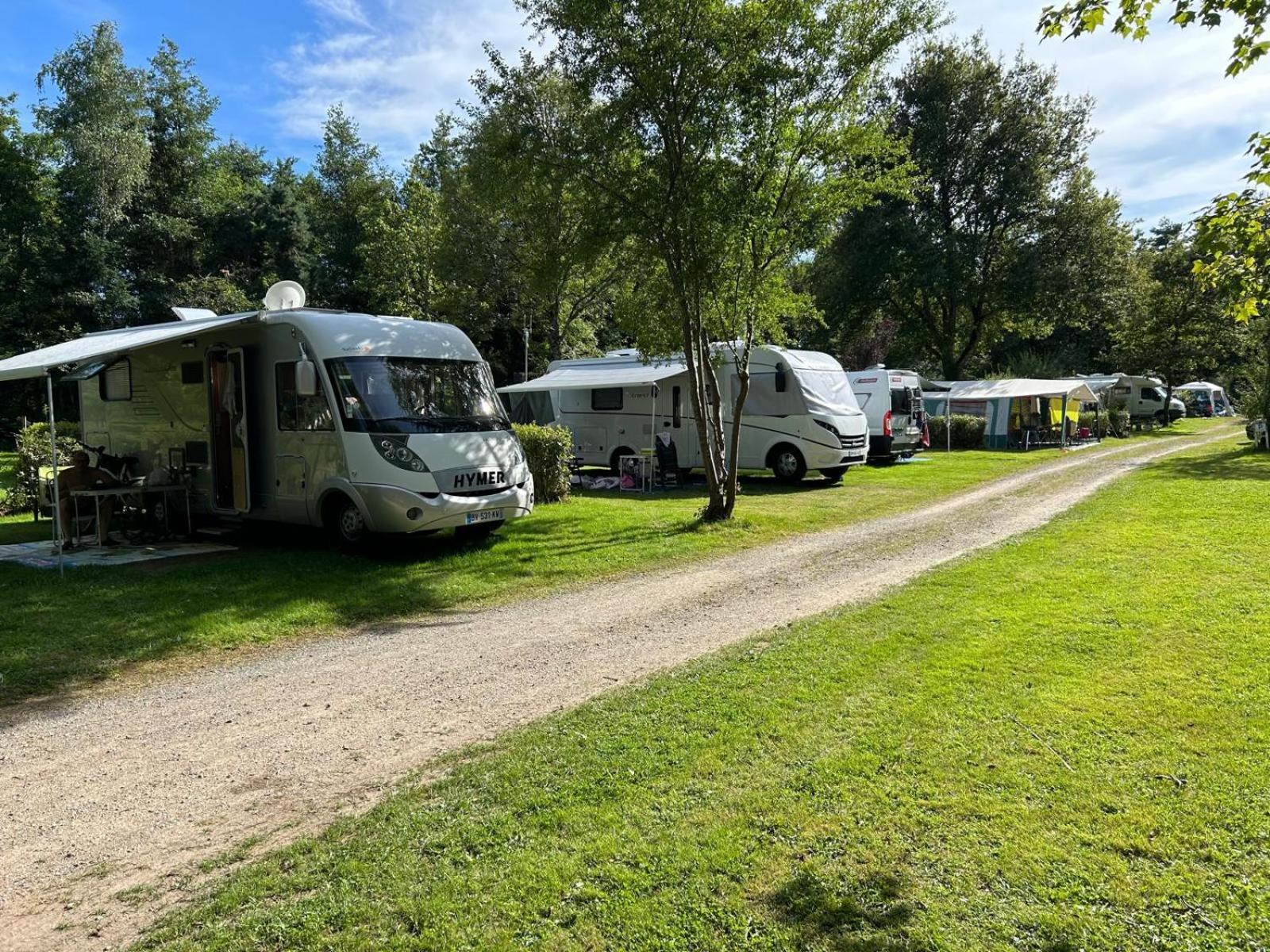 Camping Des Bains Saint-Honoré Buitenkant foto